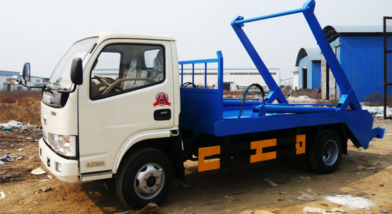東風(fēng)銳鈴擺臂式垃圾車(chē) 東風(fēng)銳鈴擺臂式垃圾車(chē)