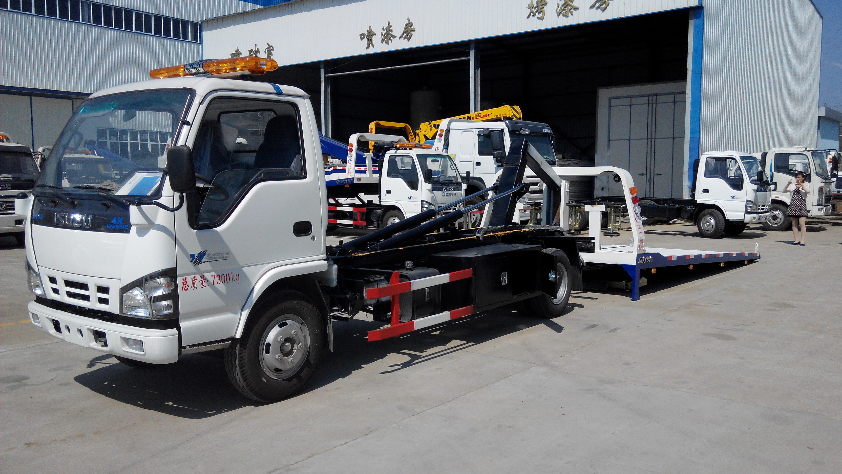 國五慶鈴五十鈴一拖二清障車 國五慶鈴五十鈴一拖二清障車