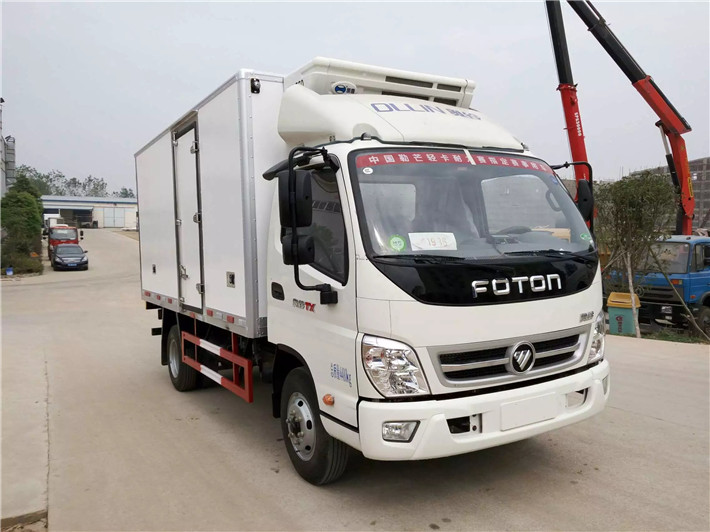 國(guó)五福田奧鈴冷藏車(chē)4.2米 國(guó)五福田奧鈴冷藏車(chē)4.2米