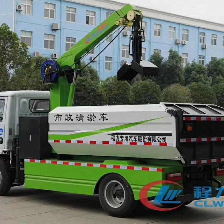 東風(fēng)多利卡藍(lán)牌清淤車 東風(fēng)多利卡藍(lán)牌清淤車