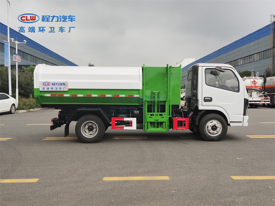 6方東風(fēng)多利卡D6自裝卸式垃圾車(chē)(側(cè)裝掛桶) 6方東風(fēng)多利卡D6自裝卸式垃圾車(chē)(側(cè)裝掛桶)