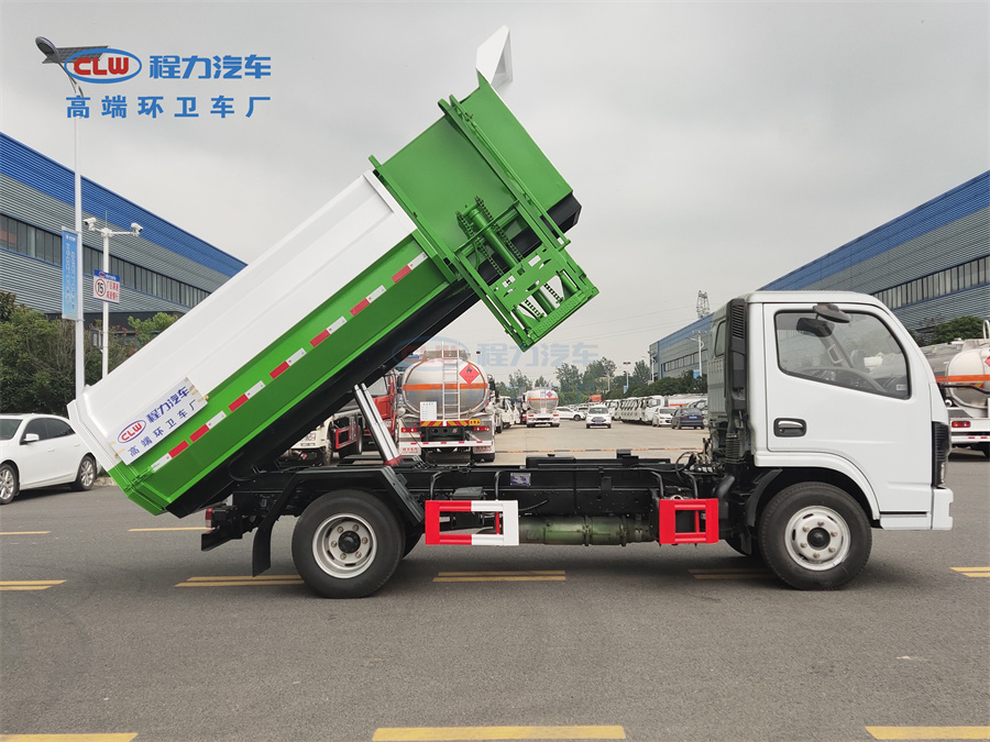 6方東風(fēng)多利卡D6自裝卸式垃圾車(chē)(側(cè)裝掛桶) 6方東風(fēng)多利卡D6自裝卸式垃圾車(chē)(側(cè)裝掛桶)