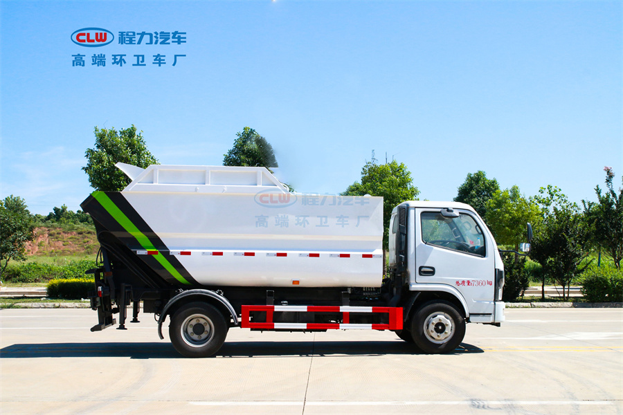 6方東風(fēng)D6自裝卸式垃圾車(后裝無(wú)泄漏) 6方東風(fēng)D6自裝卸式垃圾車(后裝無(wú)泄漏)